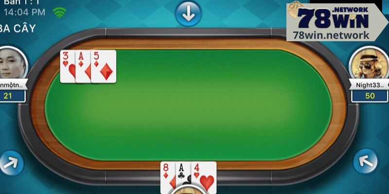 Luật chơi bài 3 cây 78win chi tiết